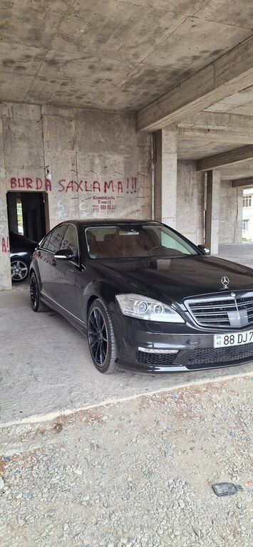 Mercedes S 350, 3.5 L, 2006 il, 500 414 km 88-DJ-714 — Avtomobillər, Bakı (2)