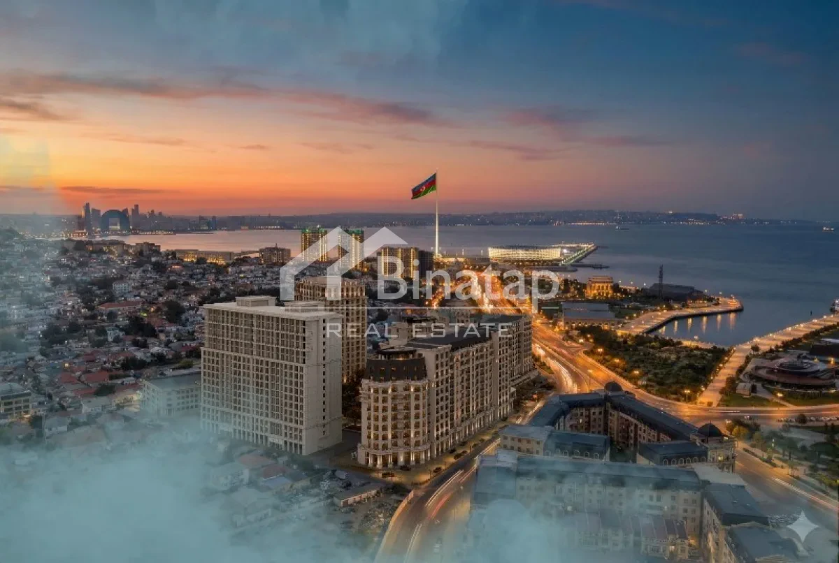 Satılır 3 otaqlı yeni tikili 174 m², İçərişəhər metrosu, Səbail rayonu — Mənzil, Bakı (5)