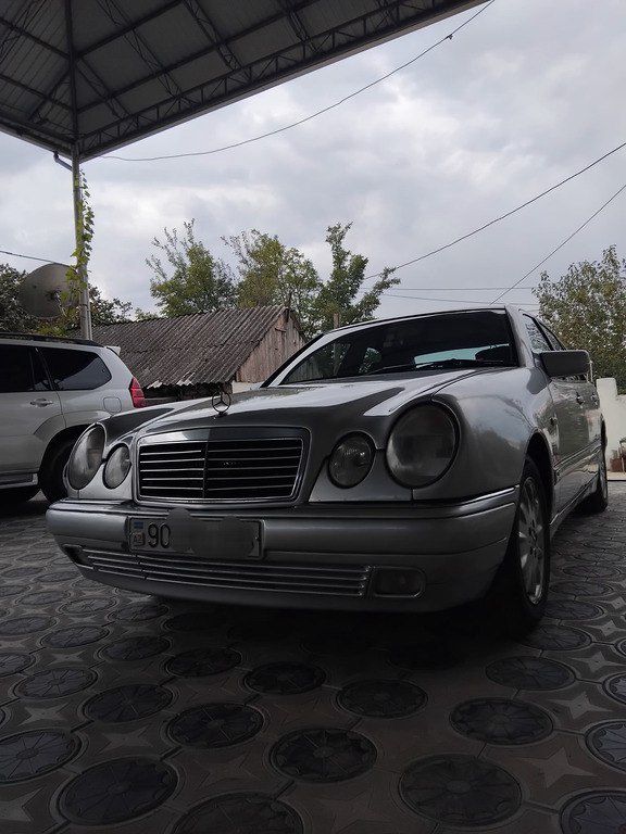 Mercedes E 220, 2.2 L, 1998 il, 400 000 km — Avtomobillər, Qazax (2)