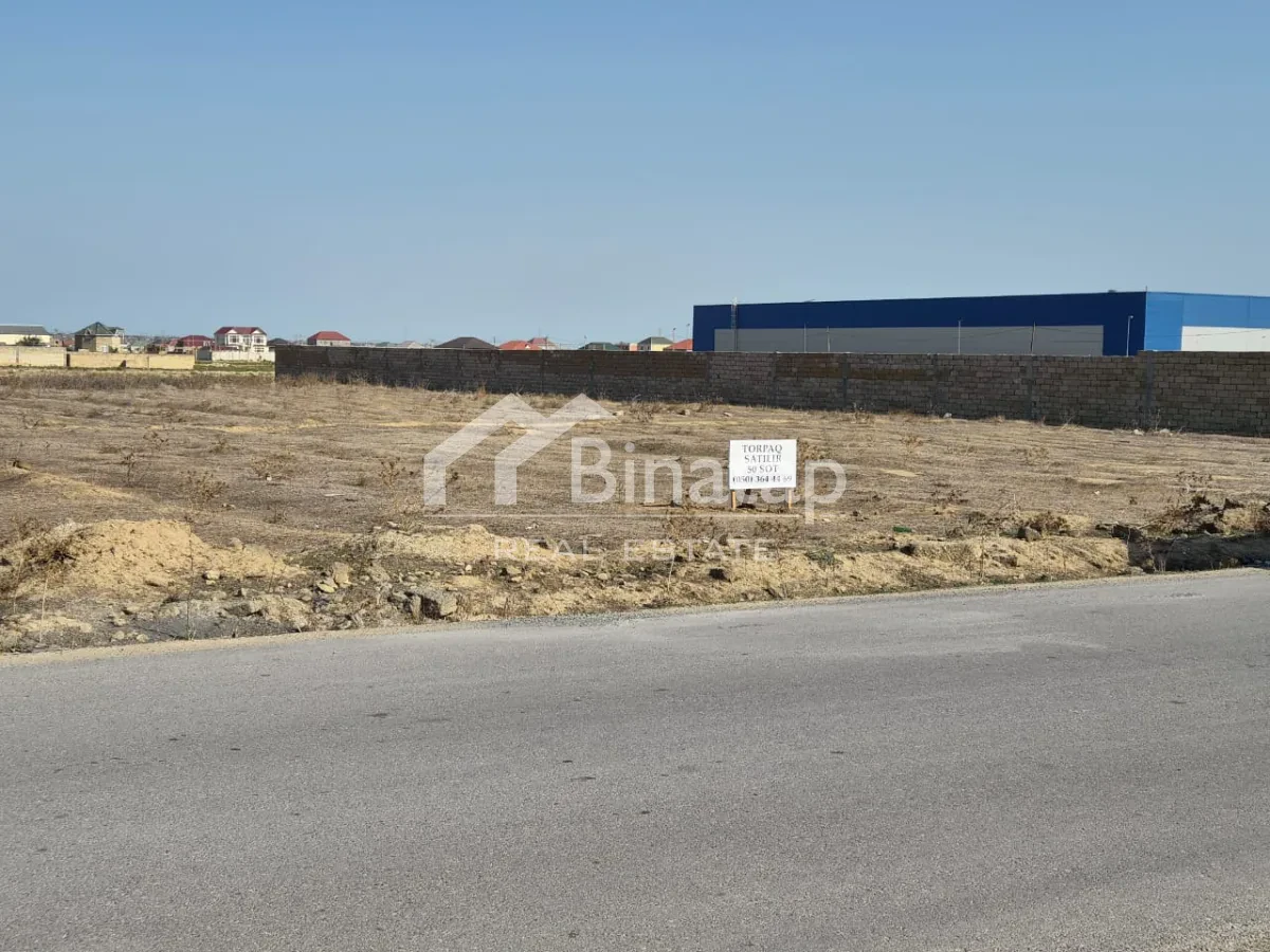 Satılır torpaq 1.23 sot, Abşeron rayonu — Torpaq, Bakı (3)