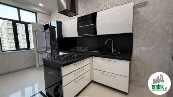 Satılır 4 otaqlı 133 m² yeni tikili İnşaatçılar m — Mənzil (9)