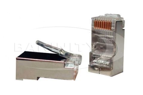Hyperline PLUG-8P8C-U-C5-SH RJ-45(8P8C) Cat5e — Bakı