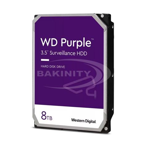 Sərt disk WD Purple Surveillance 8TB (WD84PURZ) — 421.4 ₼ · Bakı · Sabit diskləri Sərt disk WD Purple Surveillance 8TB (WD84PURZ) — Bakı