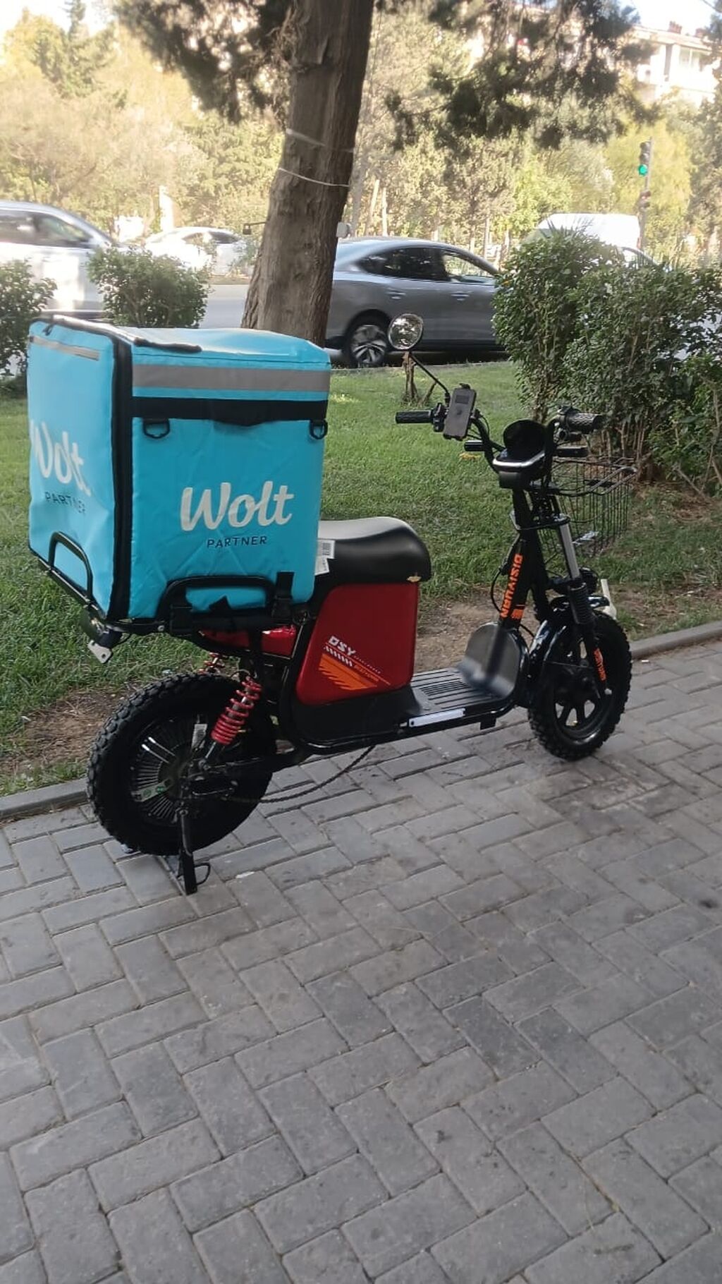 Elektrik yüklü skuter 100km məsafə gedir 100%. Arendaya verilir — Skuterlər, Xırdalan