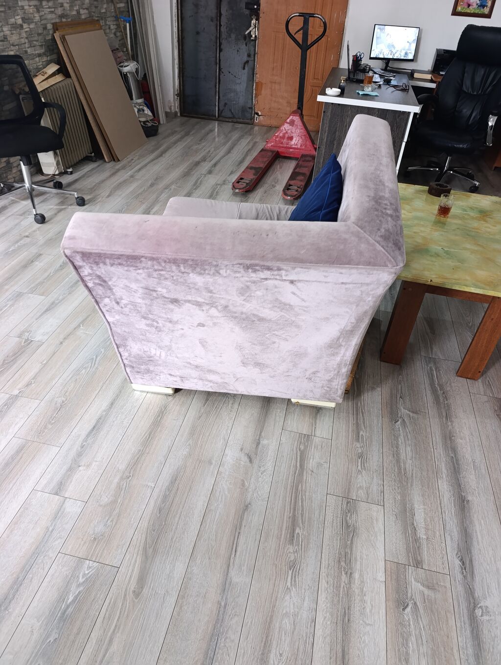 İşlənmiş, Vеlur parça, Kredit yoxdur, Ödənişli çatdırılma — Kreslolar, Bakı (3)