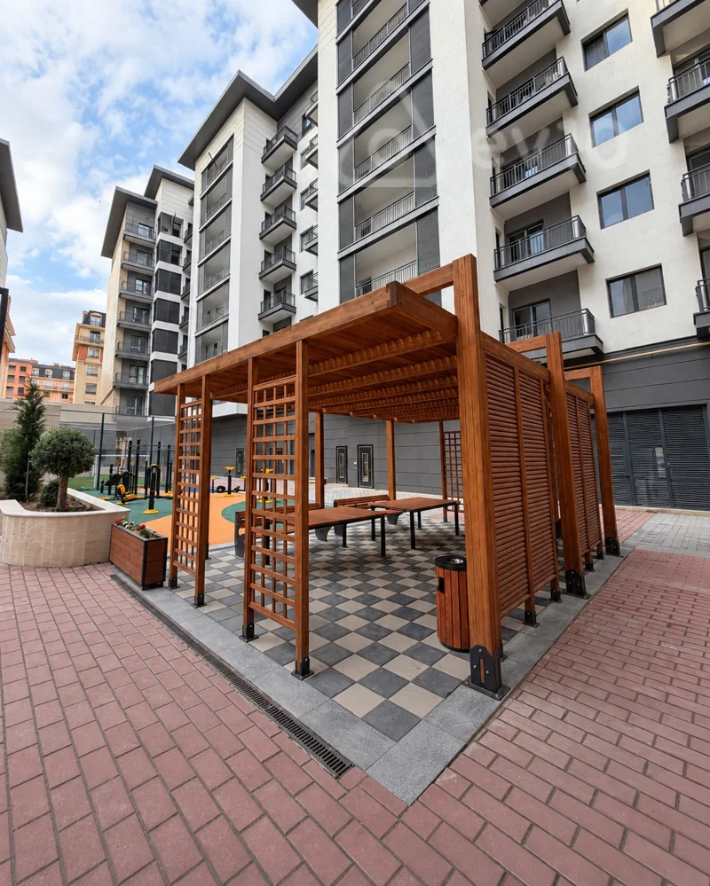 1 otaqlı mənzil, 50 m², Ağ Şəhərdə, Majestic Palace yaşayış kompleksi — Mənzil, Bakı (4)