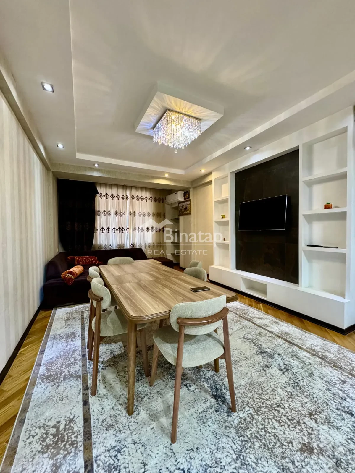 İcarəyə verilir 3 otaqlı yeni tikili 120 m², İnşaatçılar metrosu, Yasamal rayonu — Mənzil, Bakı (3)