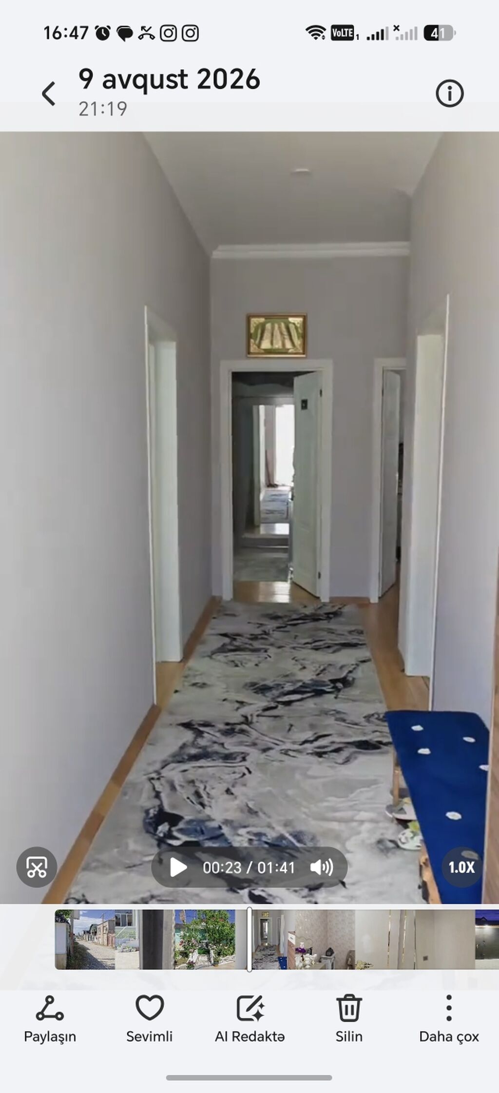 Satılır: həyətli, 1 mərtəbəli fərdi yaşayış evi - Geniş, səliqəli — Ev, villa, Digah (3)