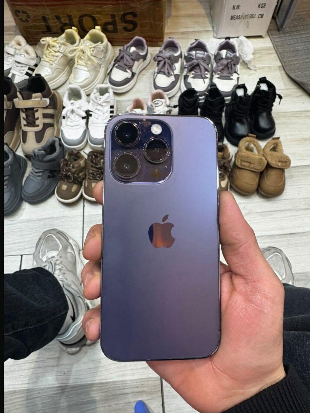 IPhone 14 Pro, 128 GB, Deep Purple, Face ID — Apple iPhone, Digah (2)