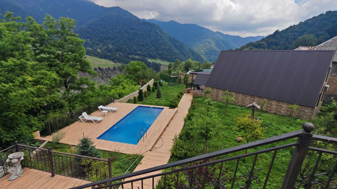 İcarəyə verilir 4 otaqlı həyət evi/bağ evi 120 m² — Ev, villa, Qəbələ (5)