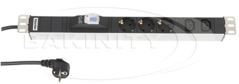Hyperline PDU rozetka bloku, 5 rozetka — 127 ₼ · Bakı · Rozlər, fişləri və keçicilər Hyperline PDU rozetka bloku, 5 rozetka — Bakı