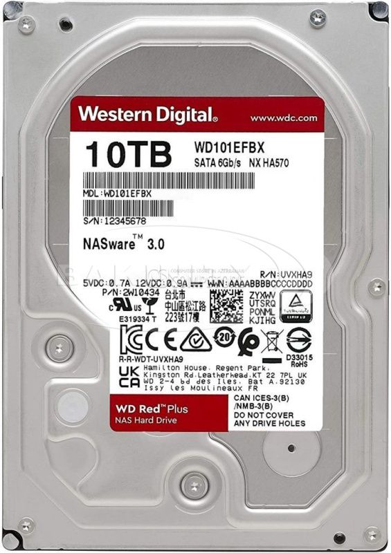 Sərt disk WD Red 10 TB WD101EFBX — Sabit diskləri, Bakı