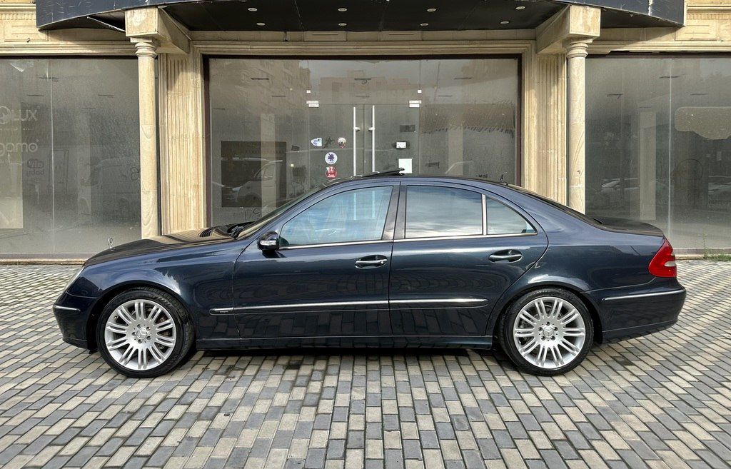 Mercedes E 220, 2.2 L, 2002 il, 304 000 km — Avtomobillər, Bakı (7)