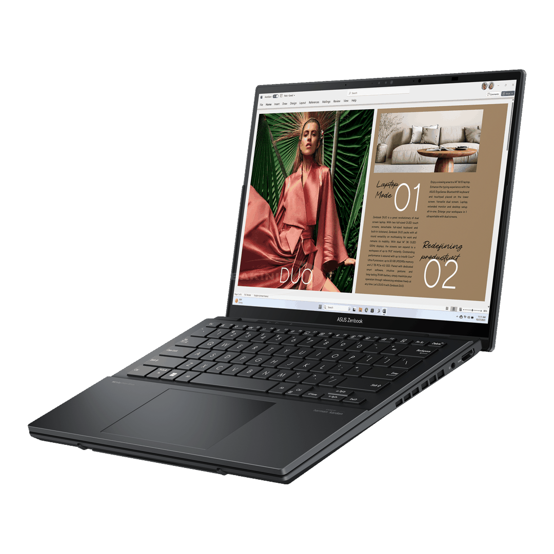 Noutbuk Asus Zenbook Duo UX8406MA-QL344X (90NB12U1-M00JE0) — Noutbuklar, Bakı (2)