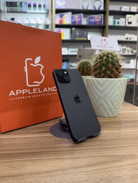 IPhone 15, 128 GB, Qara, Zəmanət — Bakı