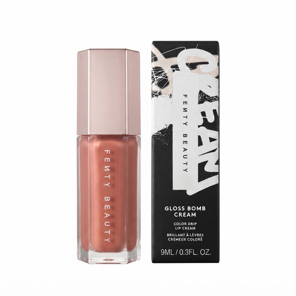 Dodaq üçün parıldadıcı No Brand Beauty Gloss Bomb Cream Color Drip Lip Cream Fenty Glow — Mallar, Bakı