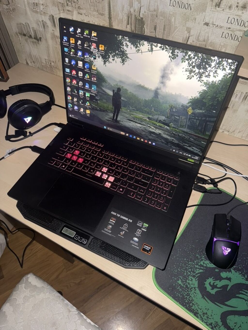 ASUS TUF Gaming A15 oyun noutbuku - 15.6" ekran, incə çərçivə — Asus, Bakı