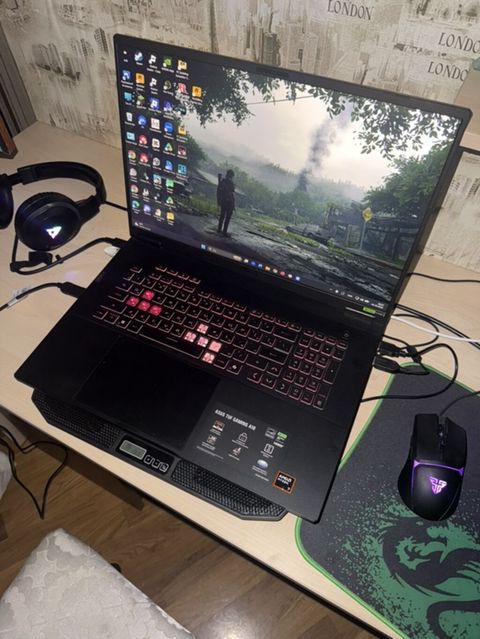 ASUS TUF Gaming A15 oyun noutbuku - 15.6" ekran, incə çərçivə — Bakı
