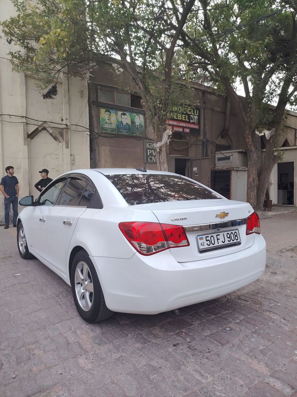 Chevrolet Cruze sedan – ağ rəng Xüsusiyyətlər: - Korpusu: 4 qapılı 50-FJ-908 — Avtomobillər, Bakı (6)