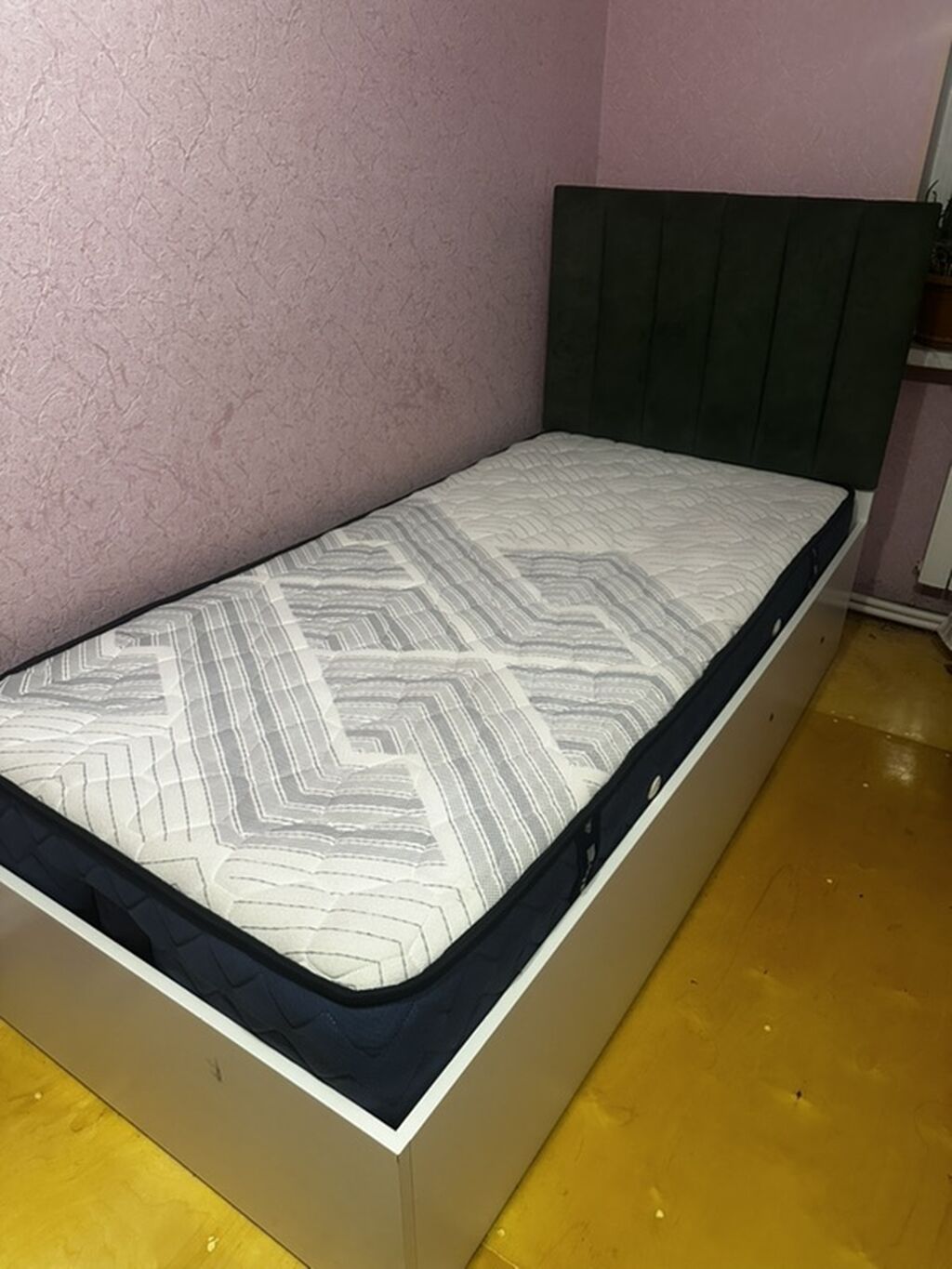 Yüksələn mexanizmalı tək nəfərlik çarpayı və matras dəsti - Ölçü — Yataqlar, Sumqayıt (3)