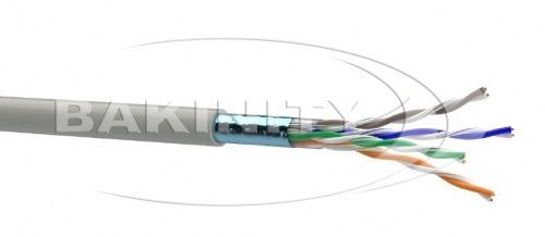 Cable FTP Cat 6 4x2x23AWG PVC Wıre 305m — Kabel və naqillər, Bakı