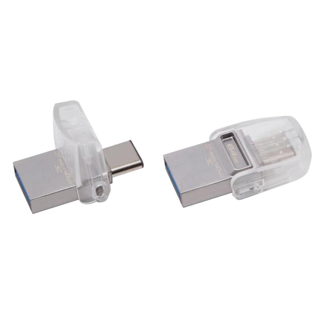 Fleş Kingston DataTraveler microDuo 3C 64GB DTDUO3C/64GB-N DTDUO3C/64GB-N — Telefonlar və qadjetlər, Bakı