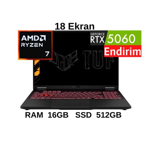 Asus Tuf A18 RTX5060 — Bakı