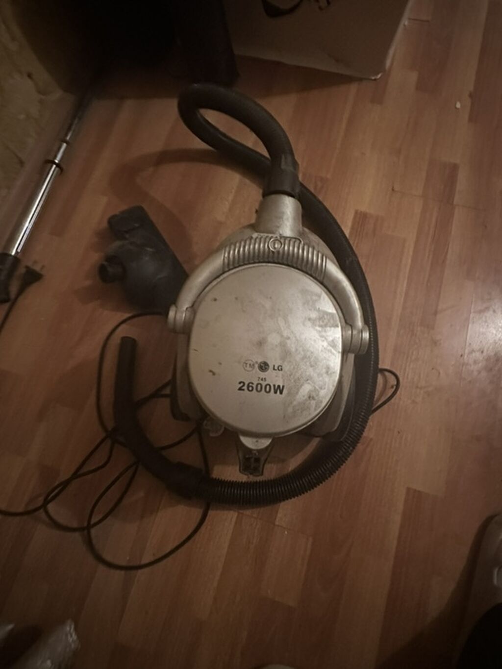 LG tozsoran – 2600W güc - Yüksək güc: 2600W motor gücü, xalça və sərt — Tozsoran, Bakı