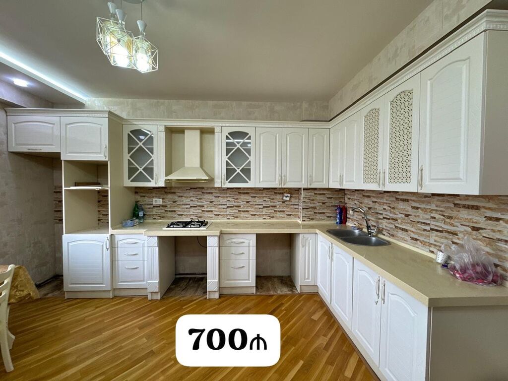 Membran Mətbəx mebeli satılır 700₼. Hündürlüyü. 2.48. Eni — Mətbəx mobilyası, Bakı