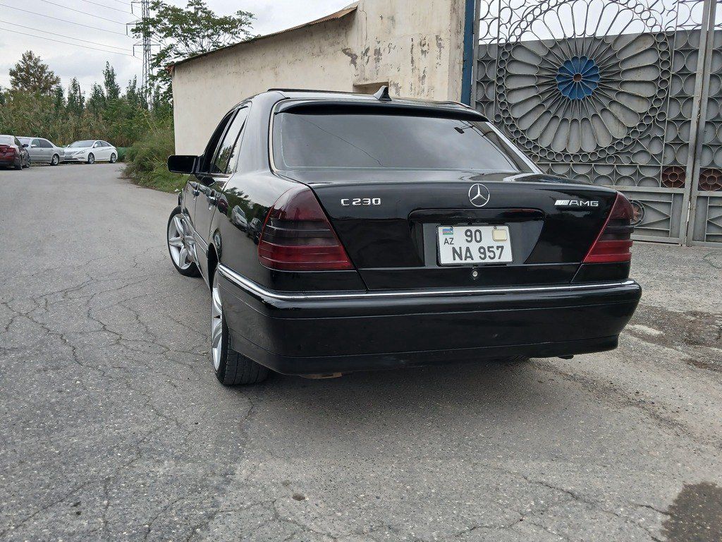 Mercedes C 230, 2.3 L, 1997 il, 328 147 km 90-NA-957 — Avtomobillər, Bakı (2)