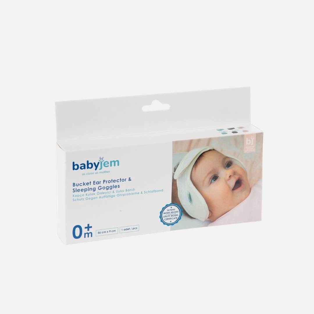 Qulaq qoruyucu və yuxu baş bandı Babyjem Mint — Uşaq təhlükəsizliyi, Bakı (2)