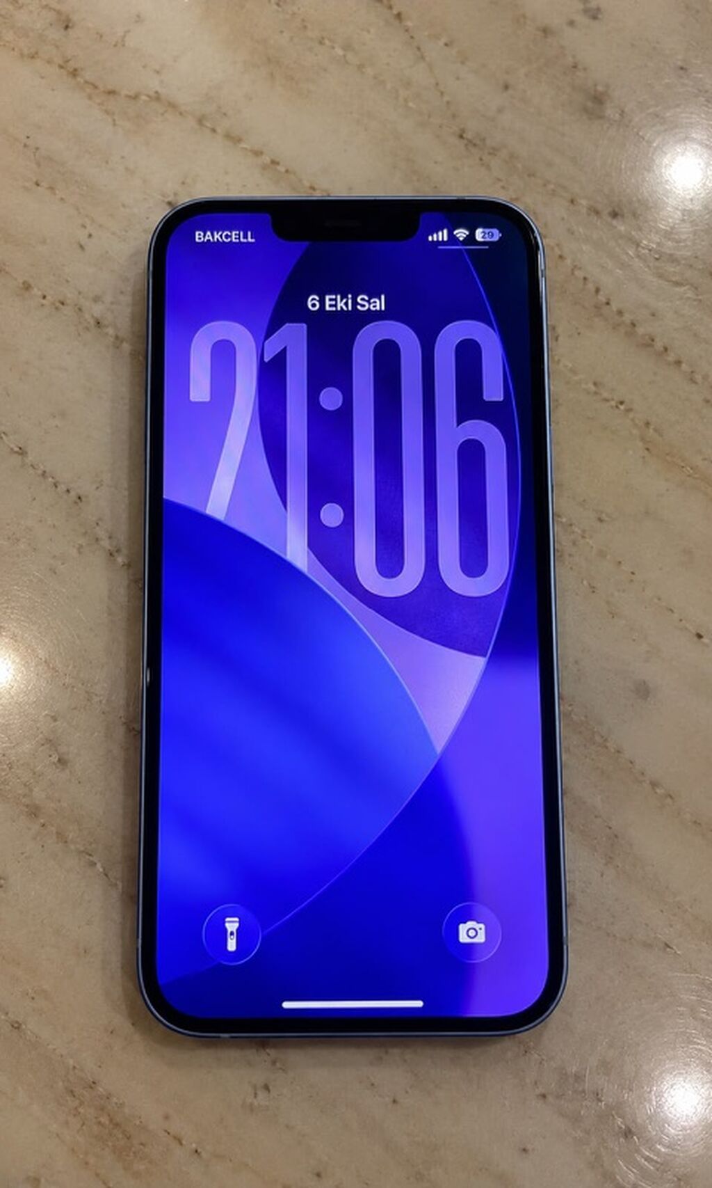 IPhone 14, Ağ, Face ID — Apple iPhone, Gəncə (5)