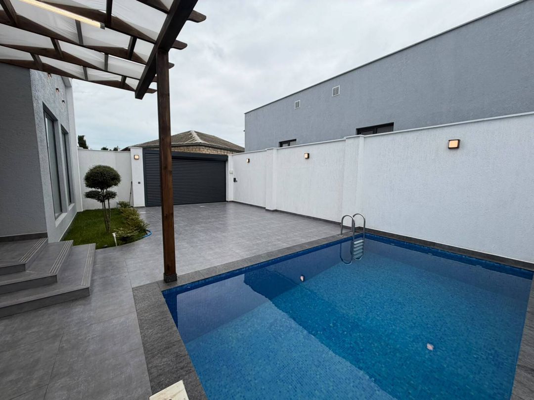 Satılır 3 otaqlı həyət evi/bağ evi 128 m² — Ev, villa, Bakı (3)