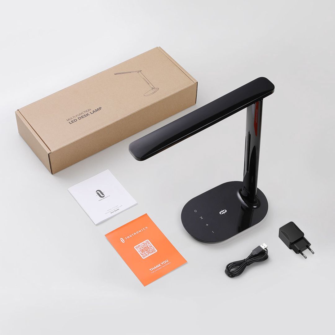 Stolüstü lampa Taotronics Folding eye protection lamp Black EU — İşıqlandırma, Bakı (4)