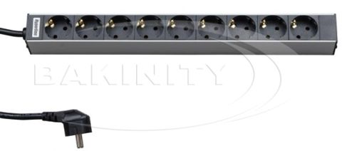 Hyperline PDU rozetka bloku, 9 rozetka — 112 ₼ · Bakı · Rozlər, fişləri və keçicilər Hyperline PDU rozetka bloku, 9 rozetka — Bakı