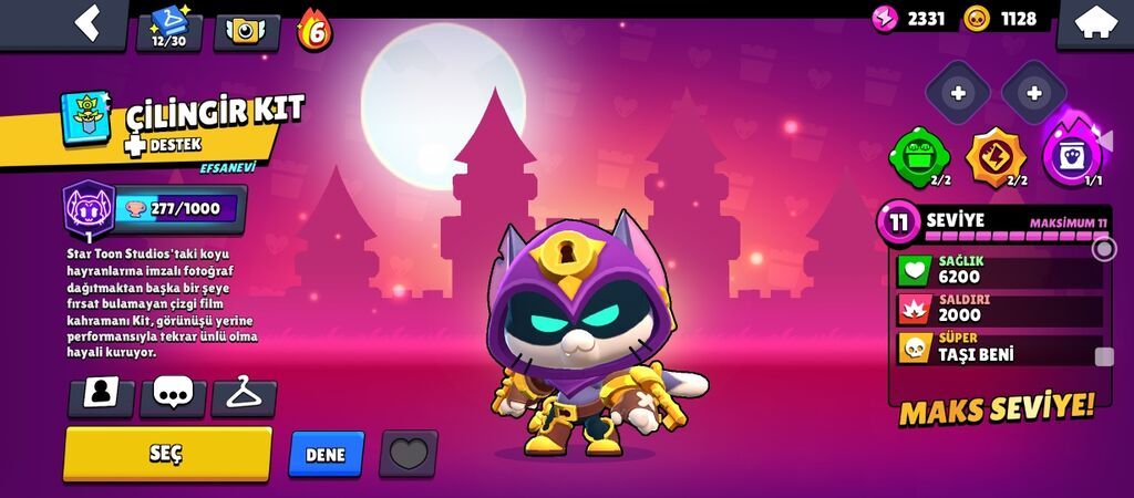Brawl Stars hesabı – yüksək trofeyli və inkişaf etmiş - Kupa yolu — Digər, Bakı (6)