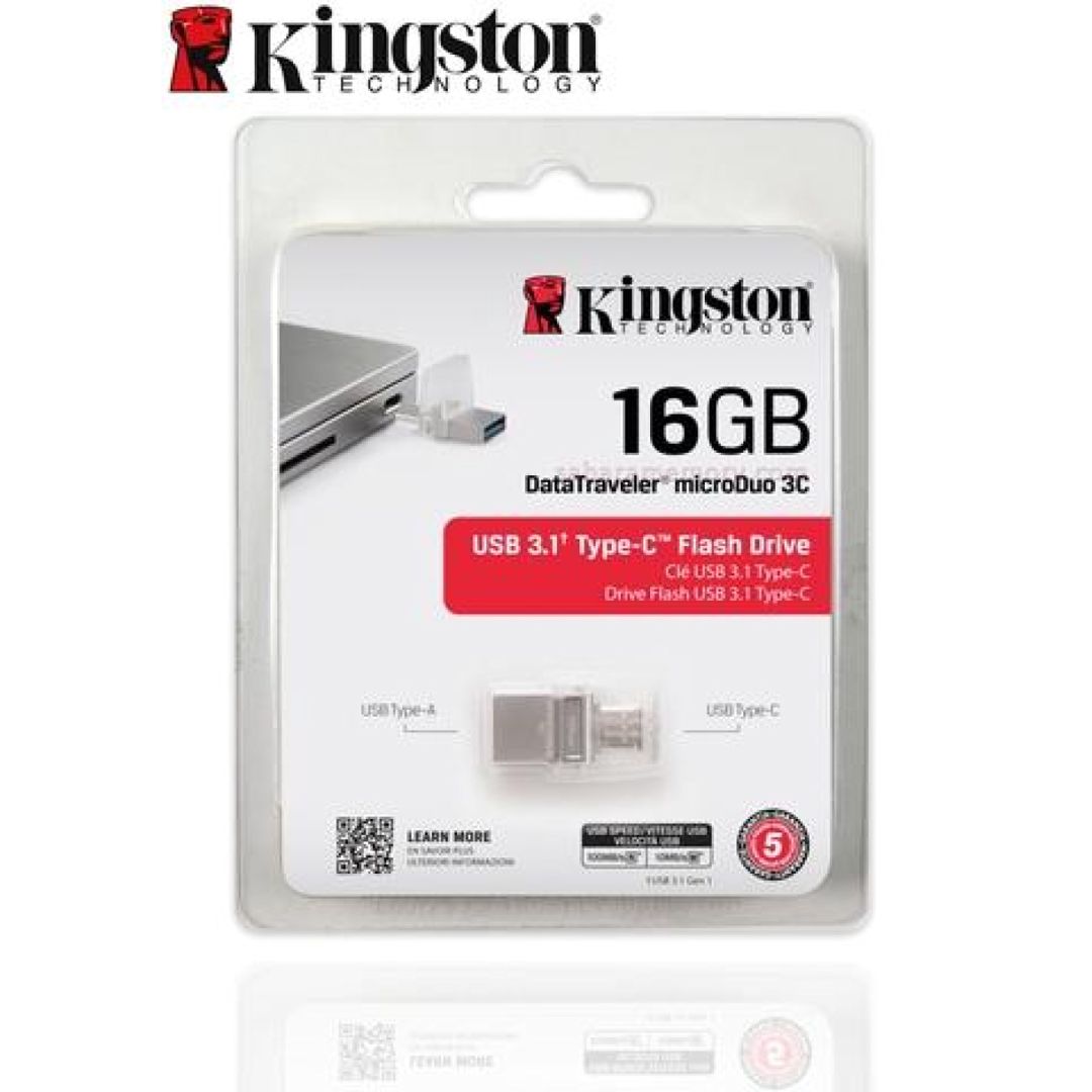 Fleş Kingston DataTraveler microDuo 3C 64GB DTDUO3C/64GB-N DTDUO3C/64GB-N — Telefonlar və qadjetlər, Bakı (3)