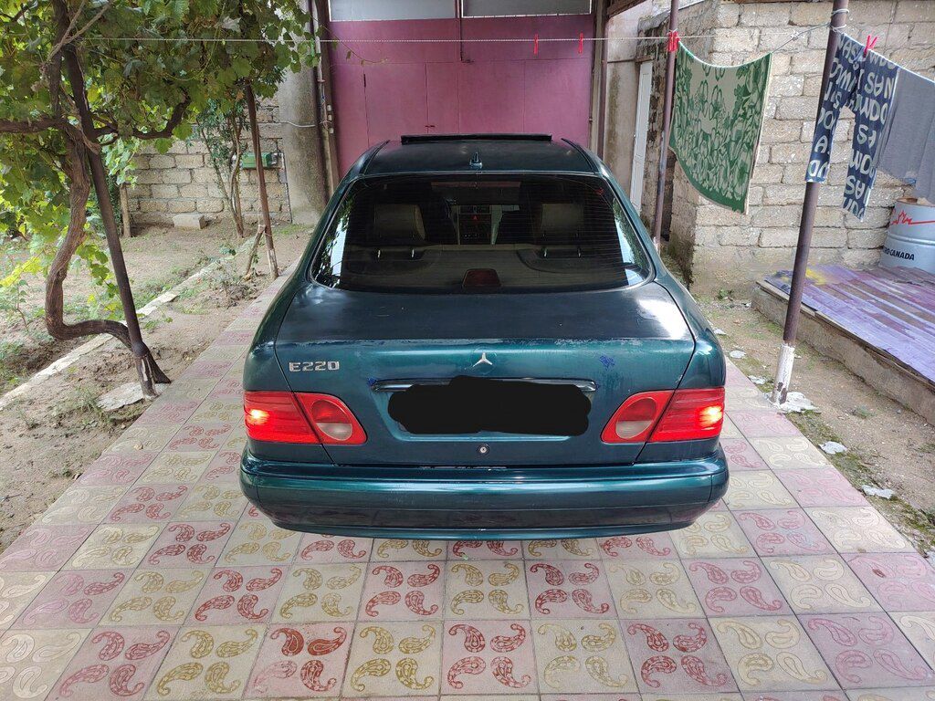 Mercedes E 220, 2.2 L, 1997 il, 499 900 km — Avtomobillər, Bakı (3)
