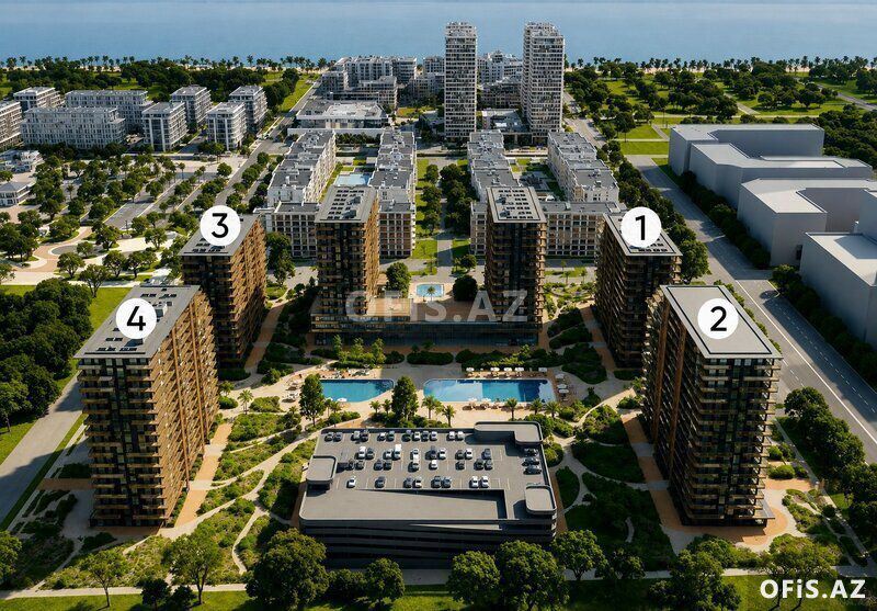 Yeni tikili Satılır Sabunçu r., Nardaran q., 1 otaq, 35.4 m² — Mənzil, Bakı (2)