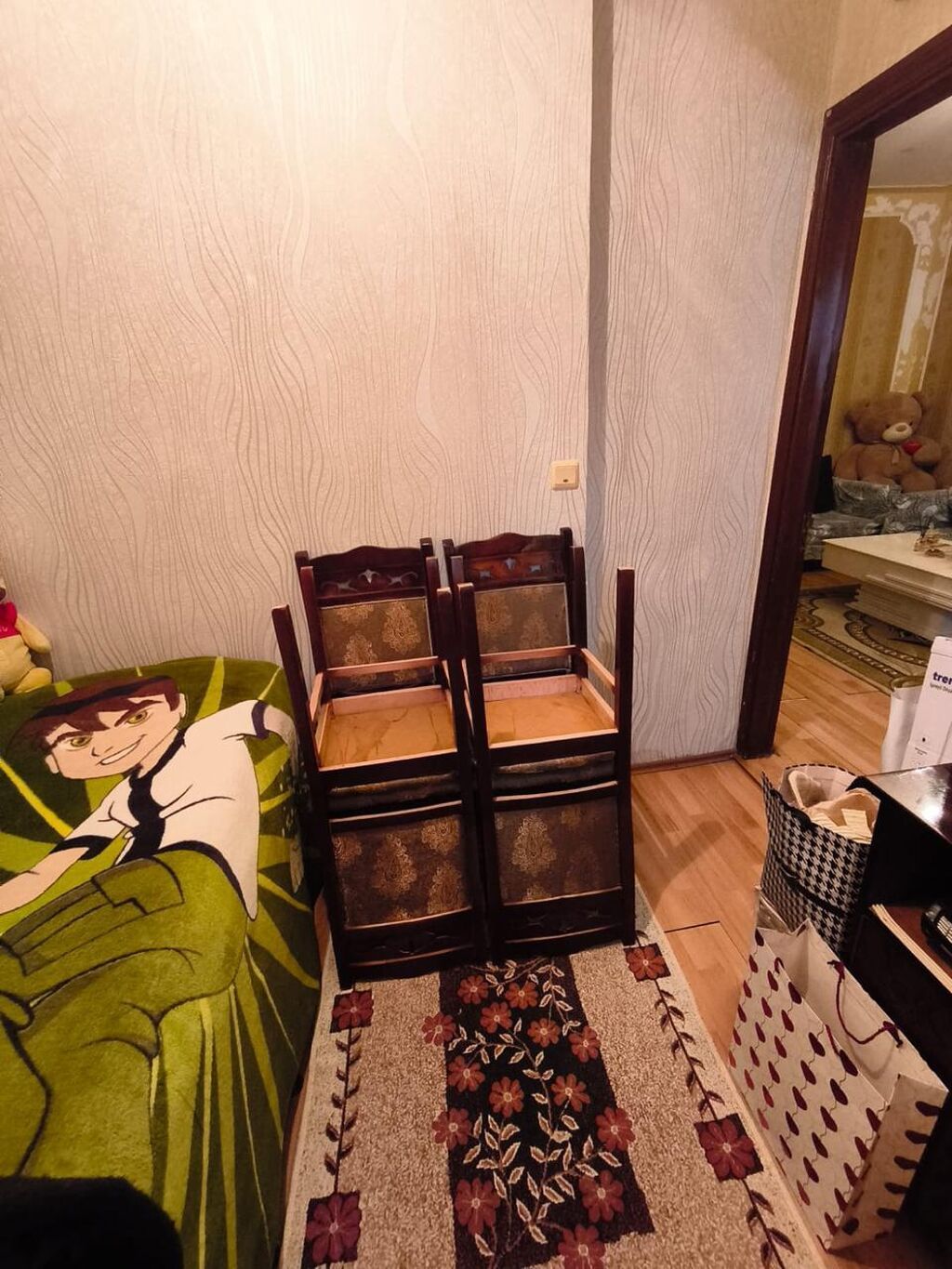 Bakı, 6-cı mikrorayon, 3 otaqlı, Köhnə tikili, m. Nəsimi, 60 kv. m — Mənzil, Bakı (5)