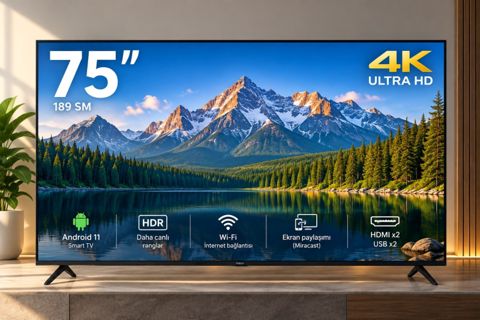 Televizor 4K Smart — 1 400 ₼ · Bakı · TV və Video Televizor 4K Smart — Bakı