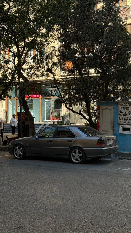Mercedes C 200, 2.0 L, 1998 il, 457 800 km — Avtomobillər, Şirvan (5)