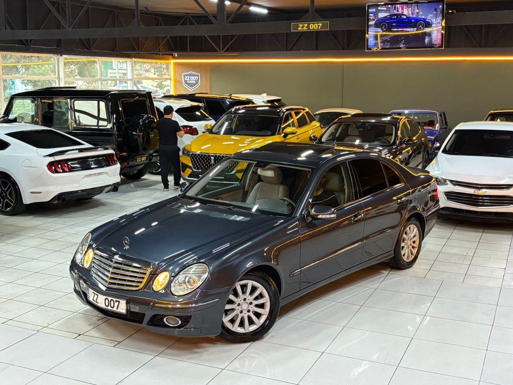 Mercedes E 200, 1.8 L, 2008 il, 213 900 km — Avtomobillər, Bakı (10)