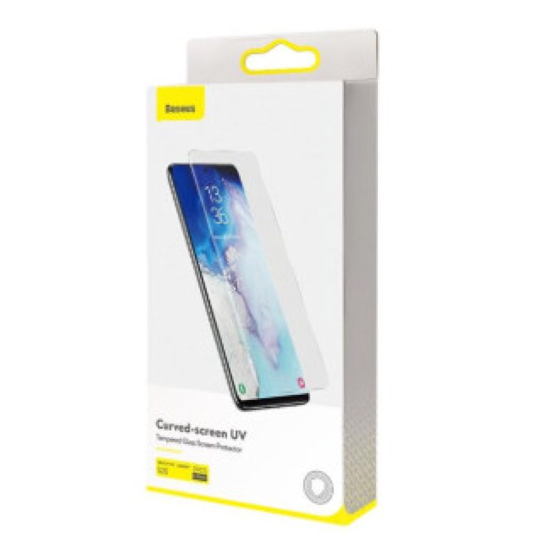 Qoruyucu şüşə Baseus Samsung Galaxy S20 Plus Curved-screen UV, Transparent (SGSAS20P-UV02) — Telefonlar və qadjetlər, Bakı (2)