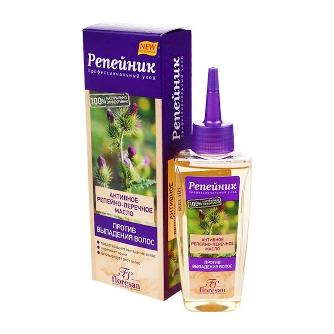 Aktiv ayıpəncəsi-bibər yağı Floresan Cosmetic "Репейник" saç tökülməsinə qarşı 100 ml — Mallar, Bakı