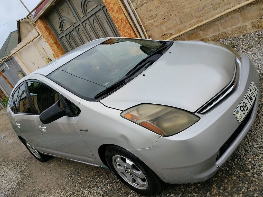 Toyota Prius (2-ci nəsil) – gümüşü rəng, hibrid sedan/hatchbek 99-TM-614 — Avtomobillər, Digah (5)