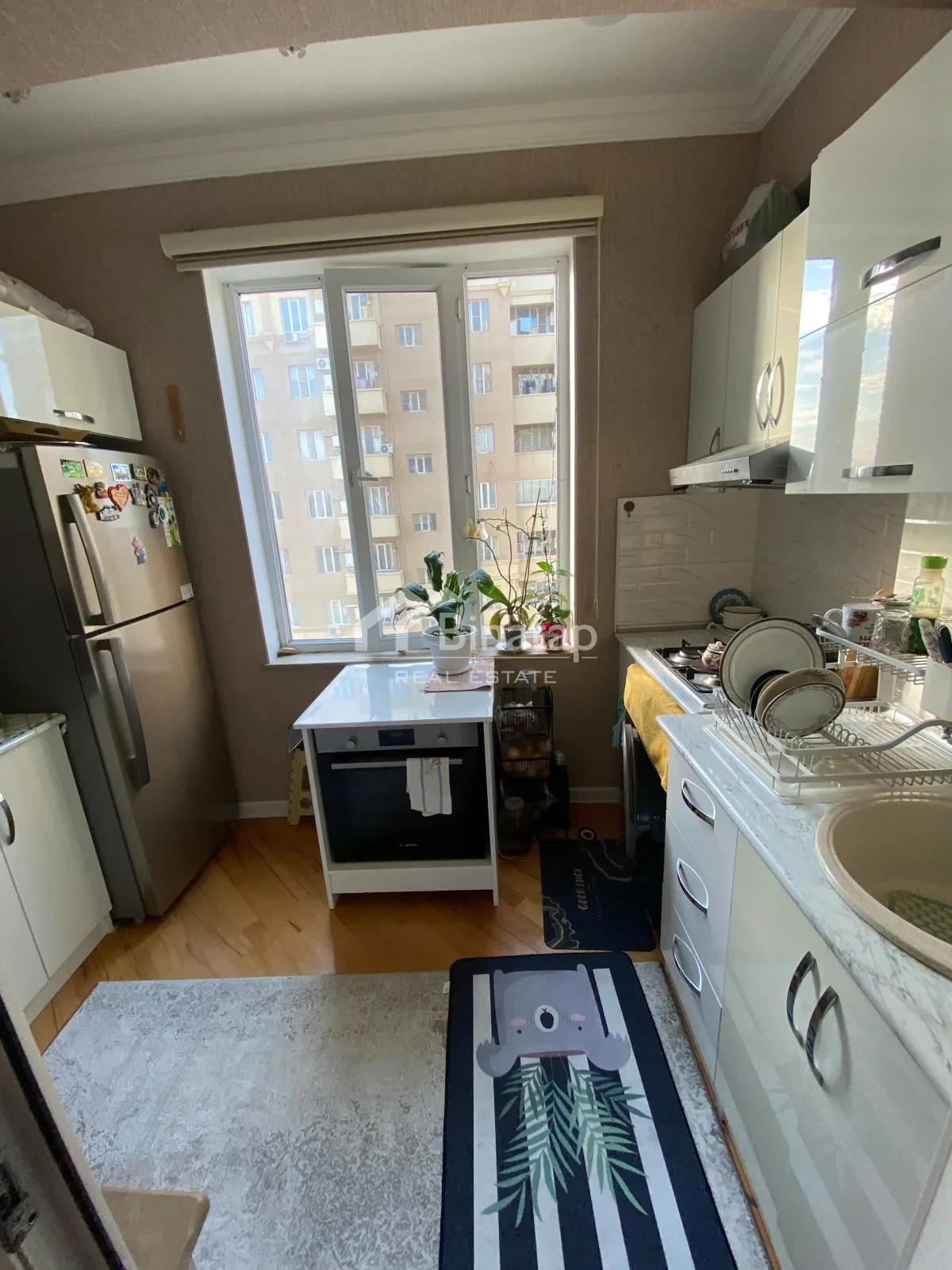 Satılır 3 otaqlı yeni tikili 74 m², Avtovağzal metrosu, Abşeron rayonu — Mənzil, Bakı (5)
