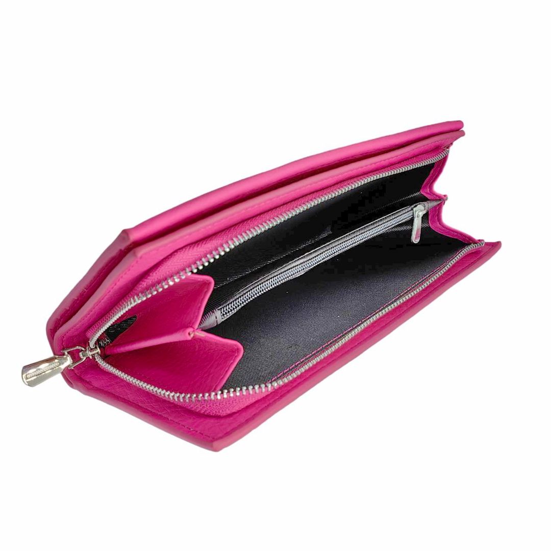Qadınlar üçün süni dəri pul kisəsi Saralyn C-1222_PINK_1, çəhrayı — Mallar, Bakı (3)