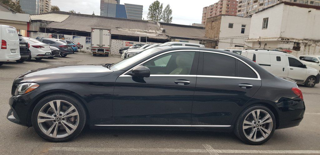 Mercedes C 300, 2.0 L, 2017 il, 162 000 km 88-DP-493 — Avtomobillər, Bakı (4)
