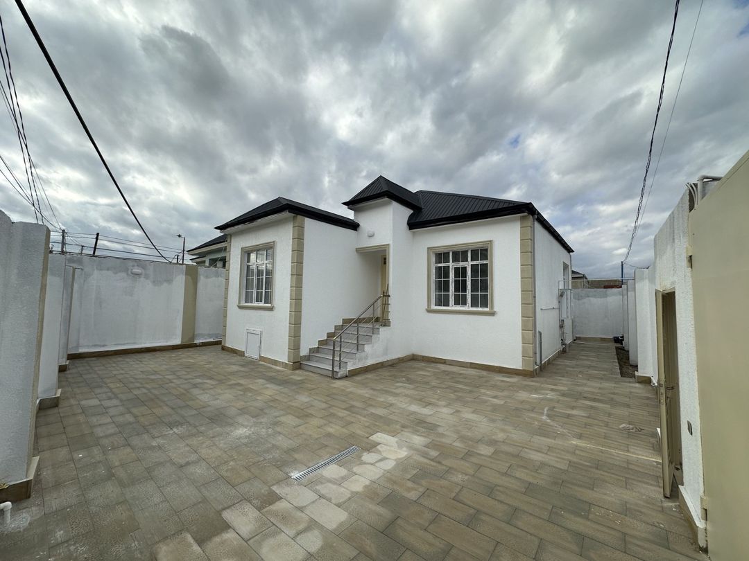 Satılır 3 otaqlı həyət evi/bağ evi 90 m² — Ev, villa, Bakı (2)